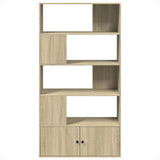 Bookcase Sonoma Oak 100x36x189 cm Engineered Wood 3295326