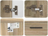 Bathroom Furniture Set 2 pcs Sonoma Oak 3393015