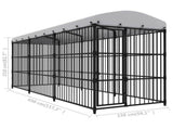 Outdoor Dog Kennel with Roof 450x150x210 cm 170893