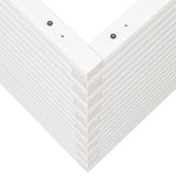 Garden Planter White 60x60x68.5 cm Solid Wood Pine 3282470