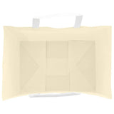 Paper Bags 250 pcs with Handles Yellow 32x22x24 cm 4102015