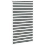 Zebra Blind Dark Grey 135x230 cm Fabric Width 130.9 cm Polyester 4014190