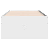 Bed Frame with Storage White 80 x 200 cm Engineered Wood 3429645