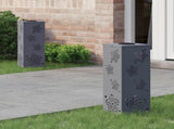 Solar LED Pathway Light 2 pcs Anthracite Cold Rolled Steel 879739