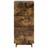 Sideboard Smoked Oak 33.5 x 34.5 x 75 cm Engineered Wood 8011518