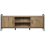 TV Cabinet 133 x 33 x 50 cm Artisan Oak Engineered Wood 8013721