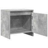 Bedside Cabinets 2 pcs Concrete Grey 45x34x44.5 cm Engineered Wood 809872