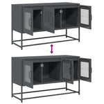 ZNTS TV Cabinet Anthracite 100.5x39x60.5 cm Cold-rolled Steel 853340