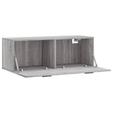 Wall Cabinet Grey Sonoma 100x36.5x35 cm Engineered Wood 830154