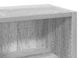 CD Cabinets 2 pcs Grey Sonoma 21x16x93.5 cm Engineered Wood 815319