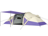 Inflatable Tent 2 Bedroom Tunnel Design Windproof Air Tent with Carry Bag for 4 Person T3398P555939
