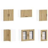 11 Piece Kitchen Cabinet Set Kalmar Sonoma Oak Engineered Wood 3314914