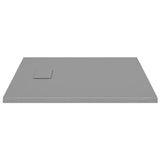Shower Base Tray SMC Grey 90x80 cm 148932