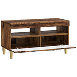 LED TV Cabinet Old Wood Engineered Wood 896783