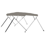 4-bow Bimini Top Grey 243x180x137 cm 94806