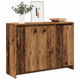 Sideboard Old Wood 102x33x75 cm Engineered Wood 856780
