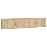 Wall-mounted TV Cabinets 2 pcs Sonoma Oak 100x34.5x40 cm 3188369