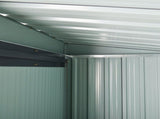 5 x 3ft Garden Storage Shed with Sliding Door and Sloped Roof Outdoor Equipment Tool, Black T3398P314704