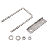 U Connector for Fence Post 60x40 mm 25 Sets 144504