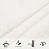 Sunshade Sail 160 g/m White 5x7 m HDPE 311247