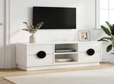 TV Cabinet VENRAY 101 x 36.5 x 40 cm High Gloss White 8019923