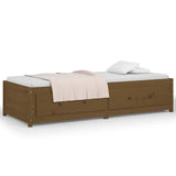 Day Bed without Mattress Honey Brown 80x200 cm Solid Wood Pine 821587