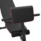 Weight Bench Manual Black 132 x 54 x 100 cm Steel 42007904