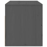 ZNTS Wall-mounted Bedside Cabinet Grey 50x36x40 cm 820980