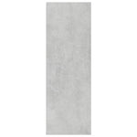 Shoe Rack Concrete Grey 54x34x100.5 cm Engineered Wood 800400