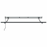 Retractable Awning Multicolour 350 x 200 cm Fabric 3329702