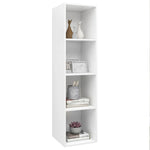 Wall-mounted TV Cabinet White 37x37x142.5 cm Engineered Wood 805489
