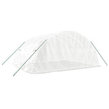 Greenhouse with Steel Frame White 20 m² 5x4x2.3 m 3188094