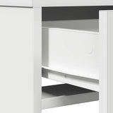 Dressing Table White 50 x 41 x 135 cm Engineered Wood 865091