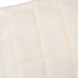 Weighted Blanket Light Cream 155x220 cm 11 kg Fabric 350759