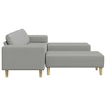 Sofa Set 3 pcs Cloud grey Fabric 3335120
