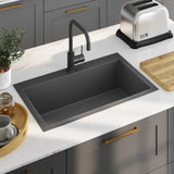 Handmade Kitchen Sink Black Stainless Steel 51515
