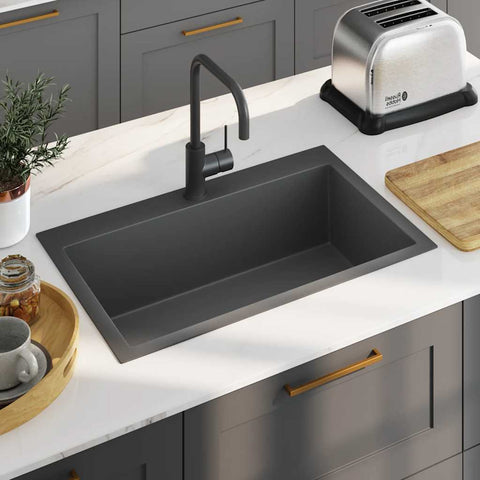 Handmade Kitchen Sink Black Stainless Steel 51515