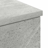 Bathroom Cabinet with Drawer Concrete Grey 30 x 35 x 80 cm 883327