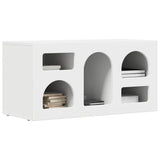 TV Cabinet White 80 x 35 x 40 cm Engineered Wood 891274