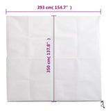 Plant Fleece Covers with Zip 2 pcs 70 g/m 3.93x3.5 m 3203524