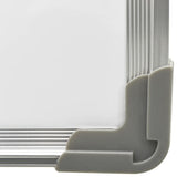 Magnetic Whiteboard White 110x60 cm Steel 150737