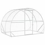 Chicken Coop Silver 200 x 300 x 200 cm Galvanised Steel 42042531