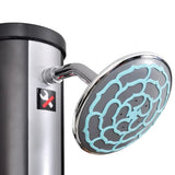 Outdoor Solar Shower with Shower Head and Faucet 40 L 92391