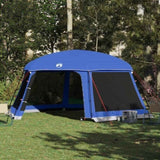 ZNTS Pool Tent with Removable Fly & Mesh Walls Azure Blue 618x532 cm 4100628