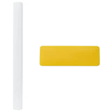 Window Films 3 pcs Static Frosted White PVC 3208949