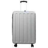 Suitcase Folding with Lock Silver 50 x 30 x 76 cm ABS Plastic 42006236