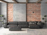 3D Wall Panels with Red Brick Design 10 pcs EPS 147195