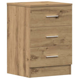 Bedside Cabinet Artisan Oak 38x35x55 cm Engineered Wood 861126