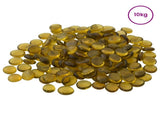 Glass Nugget 17-19 mm Yellow Glass 42041597