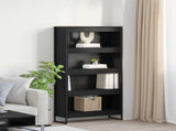 Book Cabinet 2 pcs Black Oak 80 x 30 x 155 cm Engineered Wood 3403004